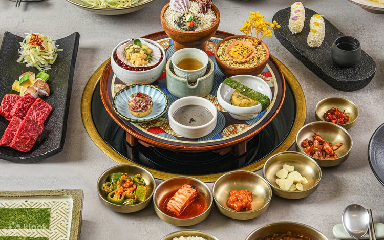 Korean restaurant table